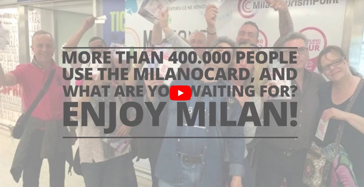 More than 400.000 people use Milanocard. Enjoy Milan!