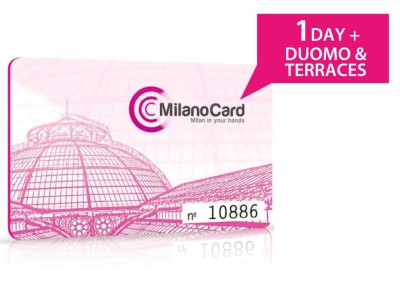 MilanoCard 1day + Duomo Ticket