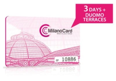MilanoCard 3 jours + Duomo Ticket