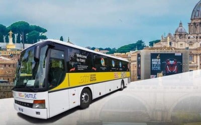 Roma Fiumicino Shuttle Ticket round trip