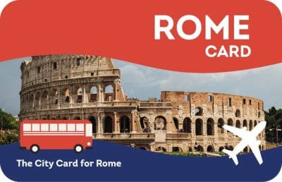 Rome Card 72H + Fiumicino Shuttle + Colosseo